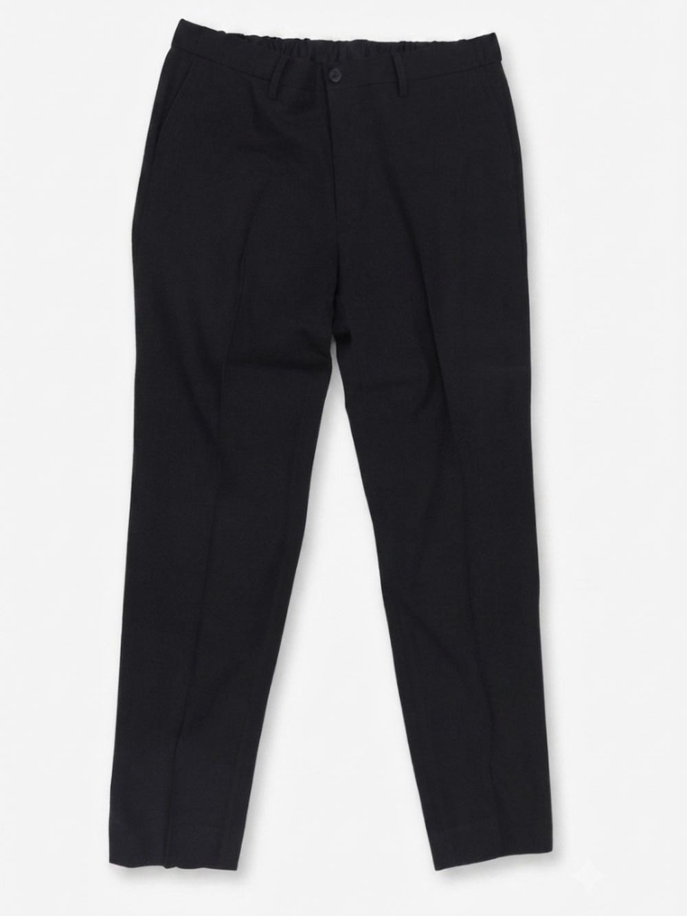 PLST Japan Black Trousers Elastic Waist Drawstring JPN L / US M